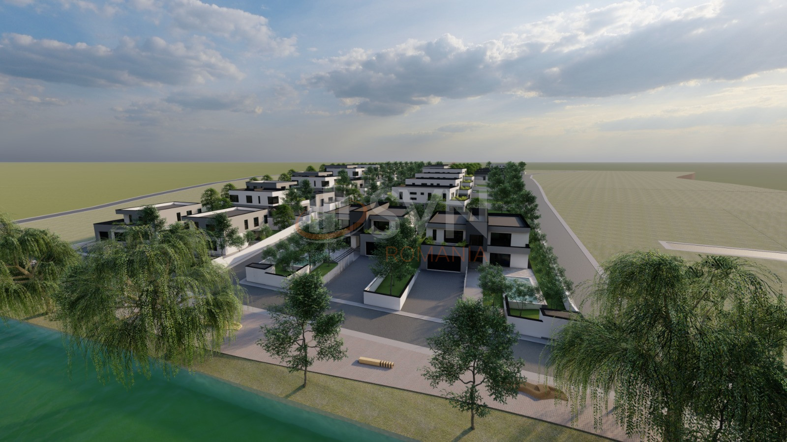 Complex de vile I Lacul Corbeanca