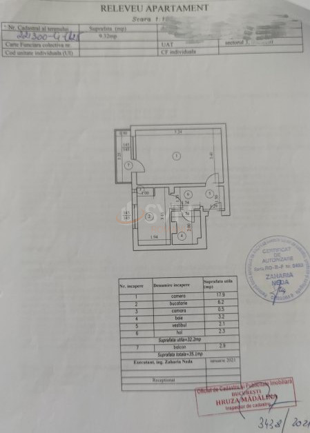 1 camera cu loc parcare exterior inclus Bucuresti/Dristor
