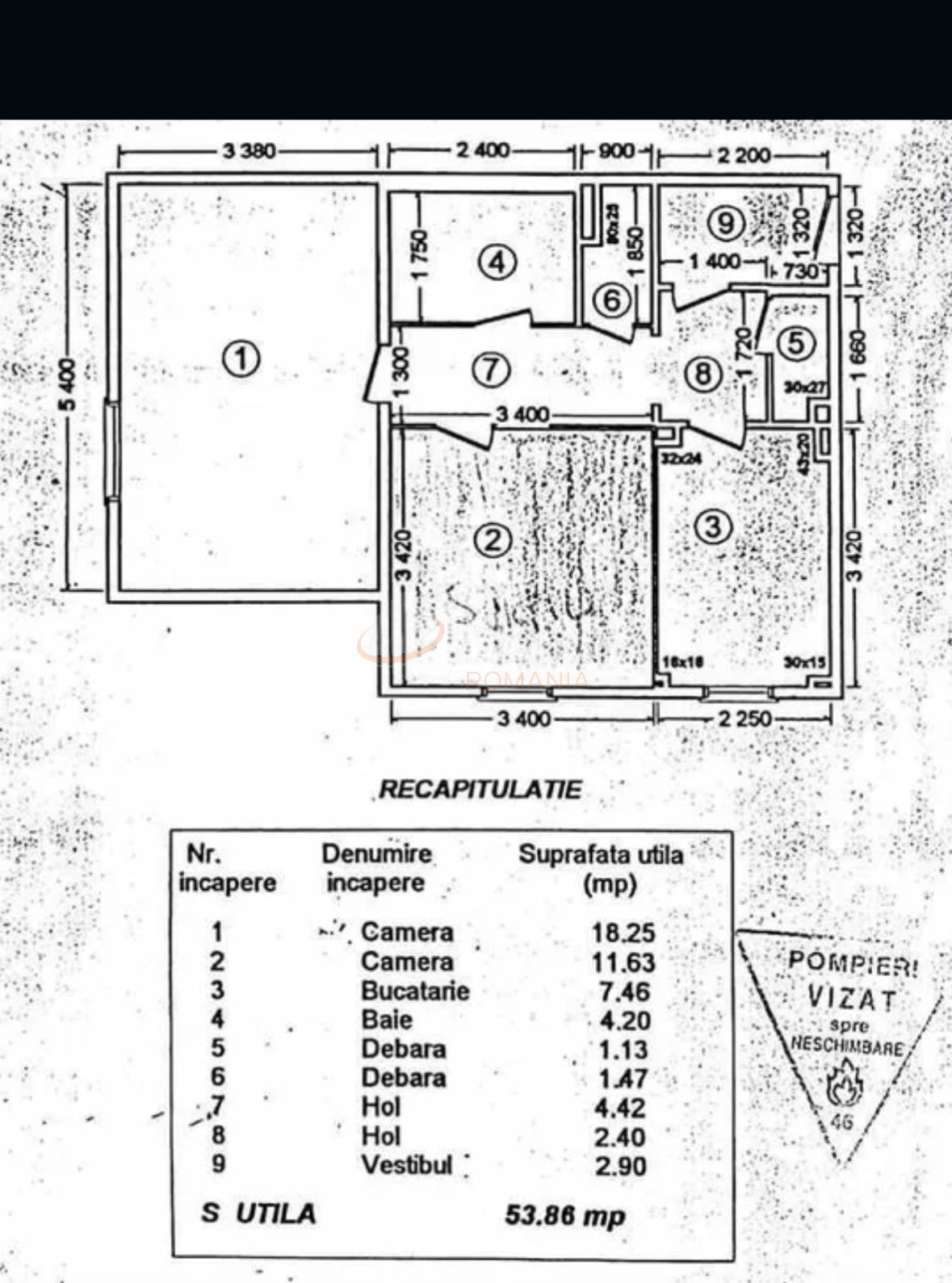 2 camere cu loc parcare exterior inclus Bucuresti/Lacul Tei