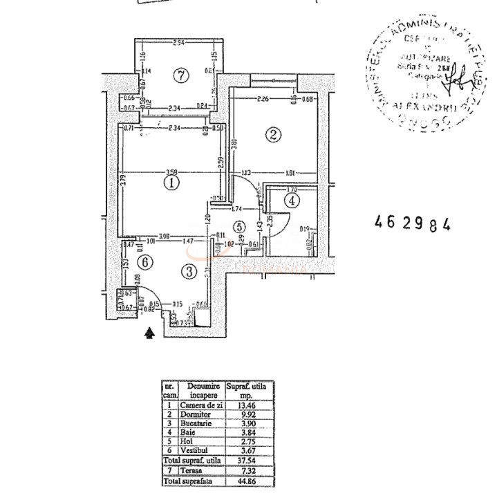 2 camere cu loc parcare exterior inclus Bucuresti/Colentina