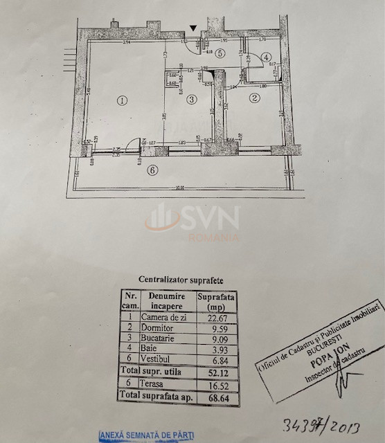 2 camere cu loc parcare exterior inclus Bucuresti/Colentina