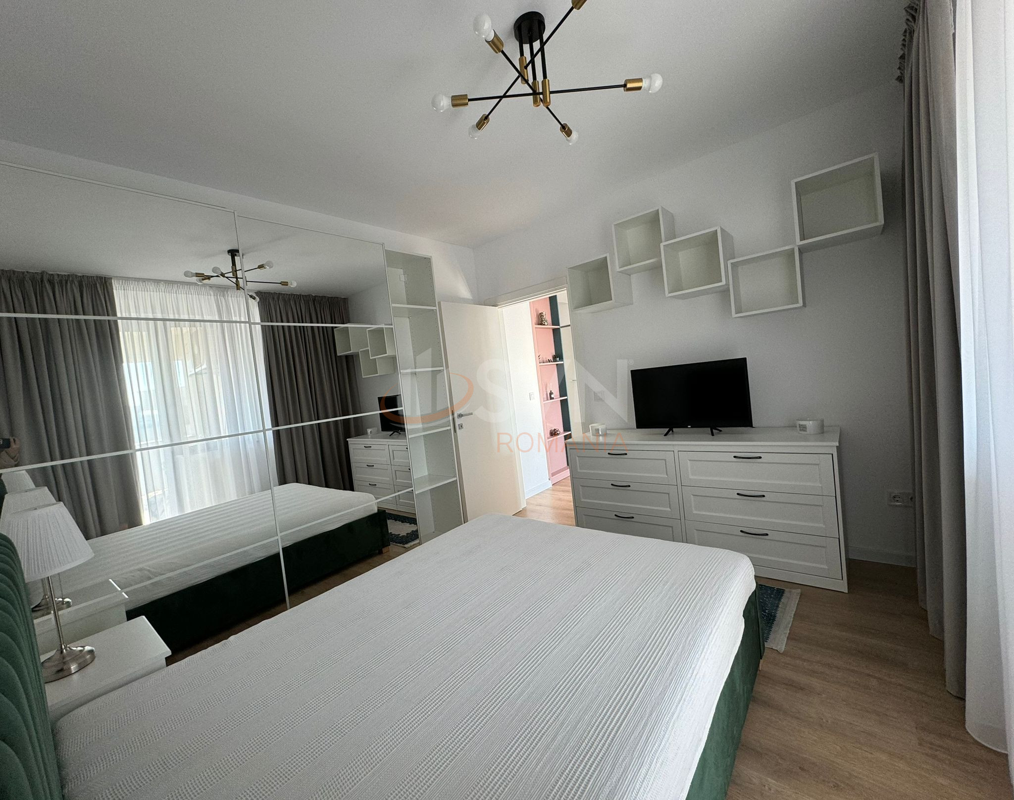 2 camere cu loc parcare exterior inclus Bucuresti/Pipera