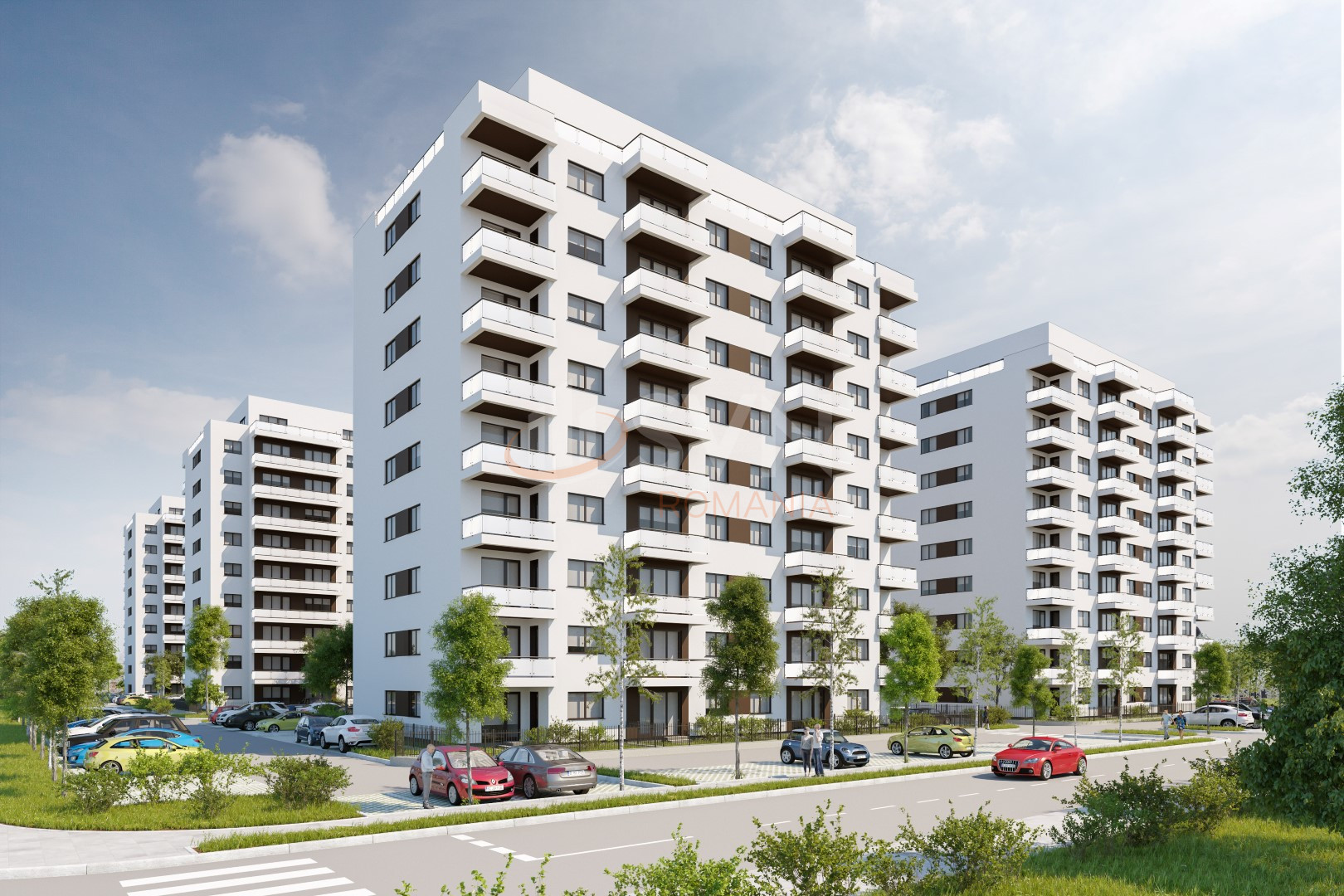 2 camere cu loc parcare exterior inclus Bucuresti/Pipera