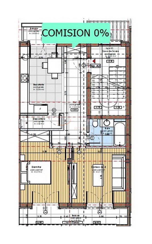 2 camere cu loc parcare exterior inclus Cluj/Centru