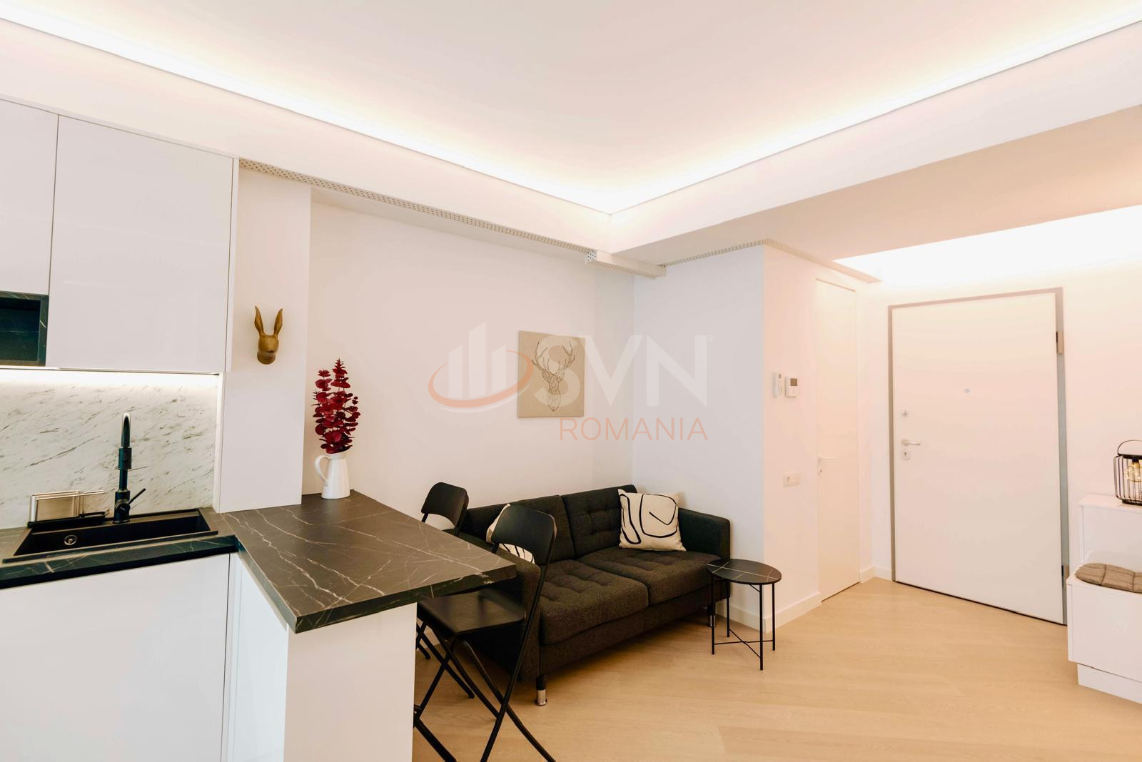 2 camere cu loc parcare exterior inclus Bucuresti/Pipera