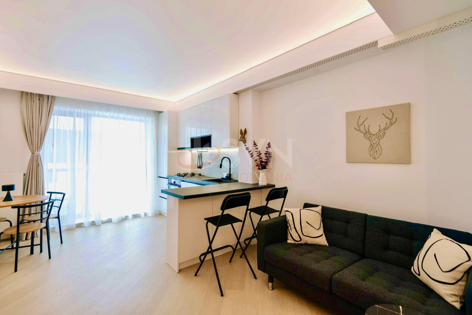 2 camere cu loc parcare exterior inclus Bucuresti/Pipera