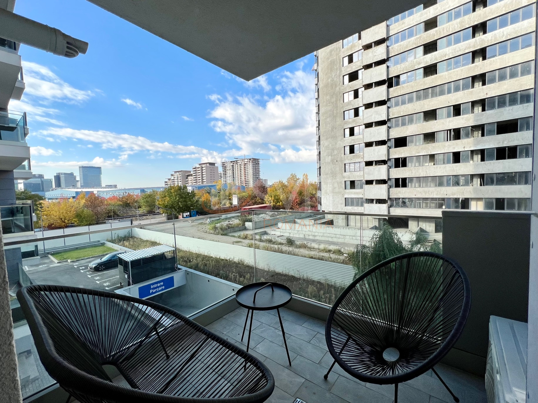 2 camere cu loc parcare exterior inclus Bucuresti/Pipera