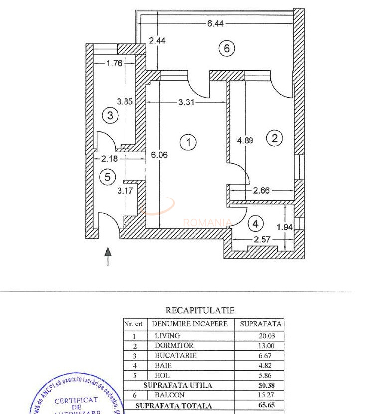 2 camere cu loc parcare exterior inclus Bucuresti/Aviatiei