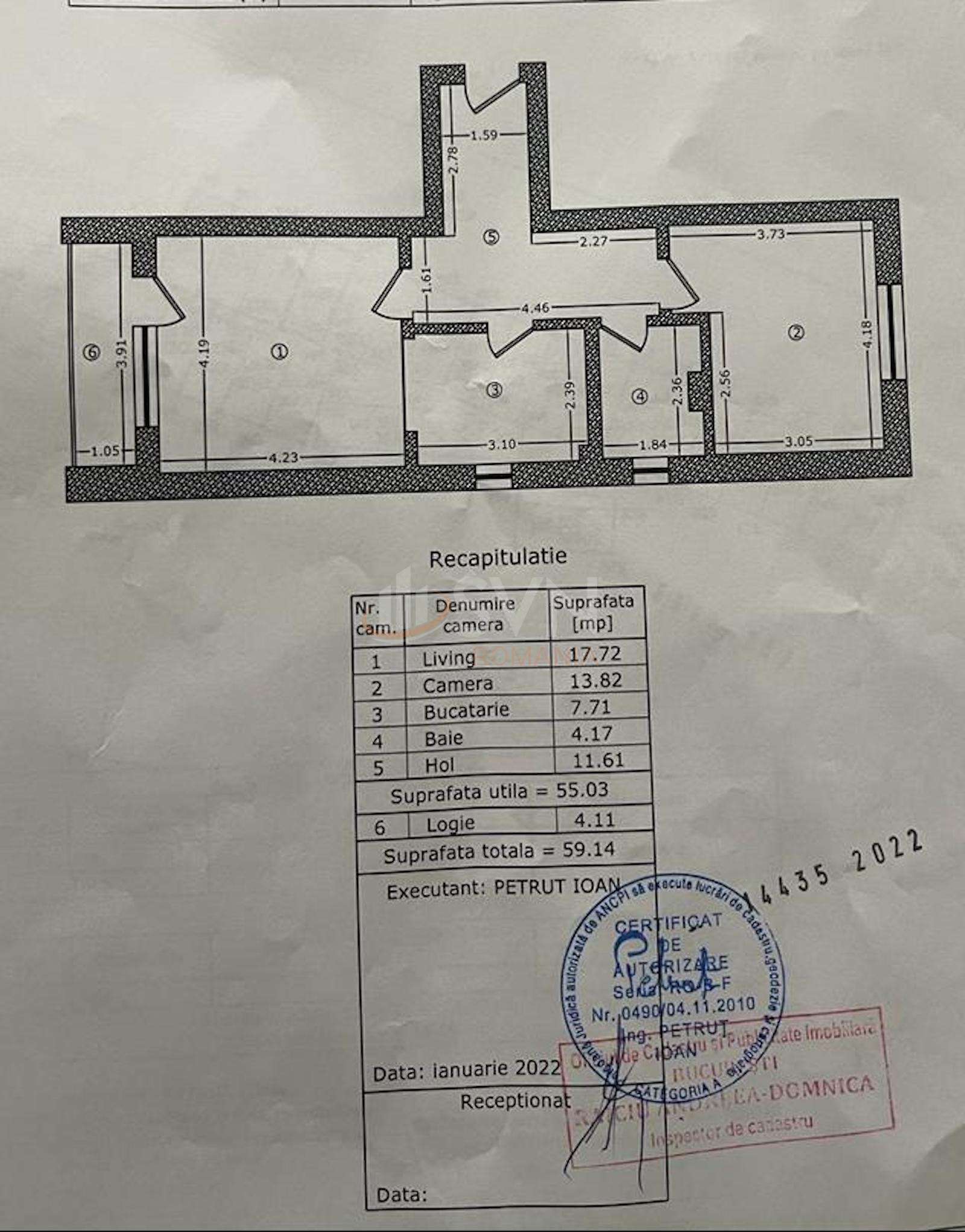 2 camere cu loc parcare exterior inclus Bucuresti/Giulesti