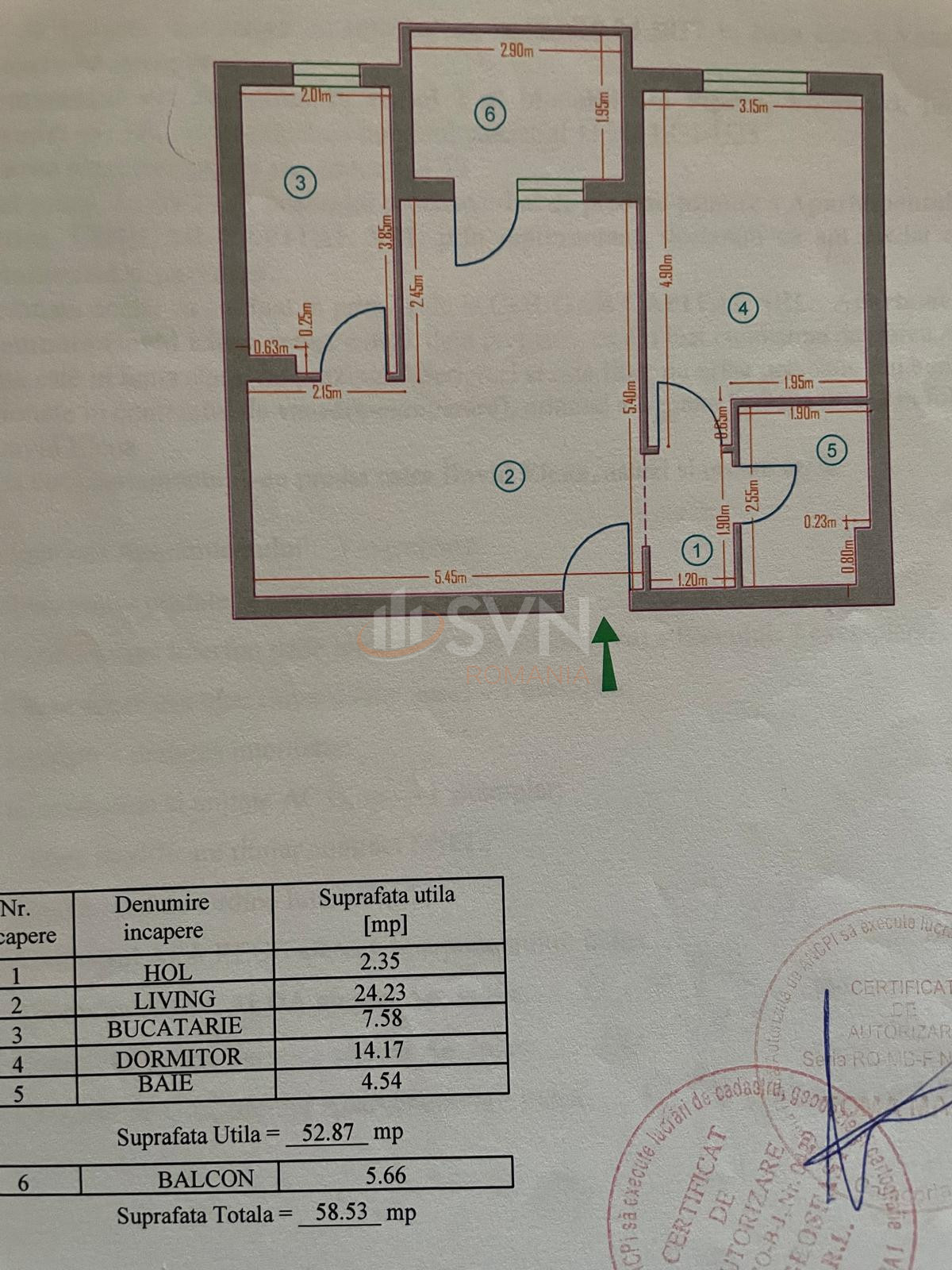 2 camere cu loc parcare exterior inclus Bucuresti/Pipera