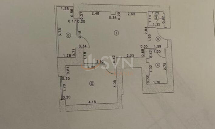 2 camere cu loc parcare exterior inclus Bucuresti/Pipera