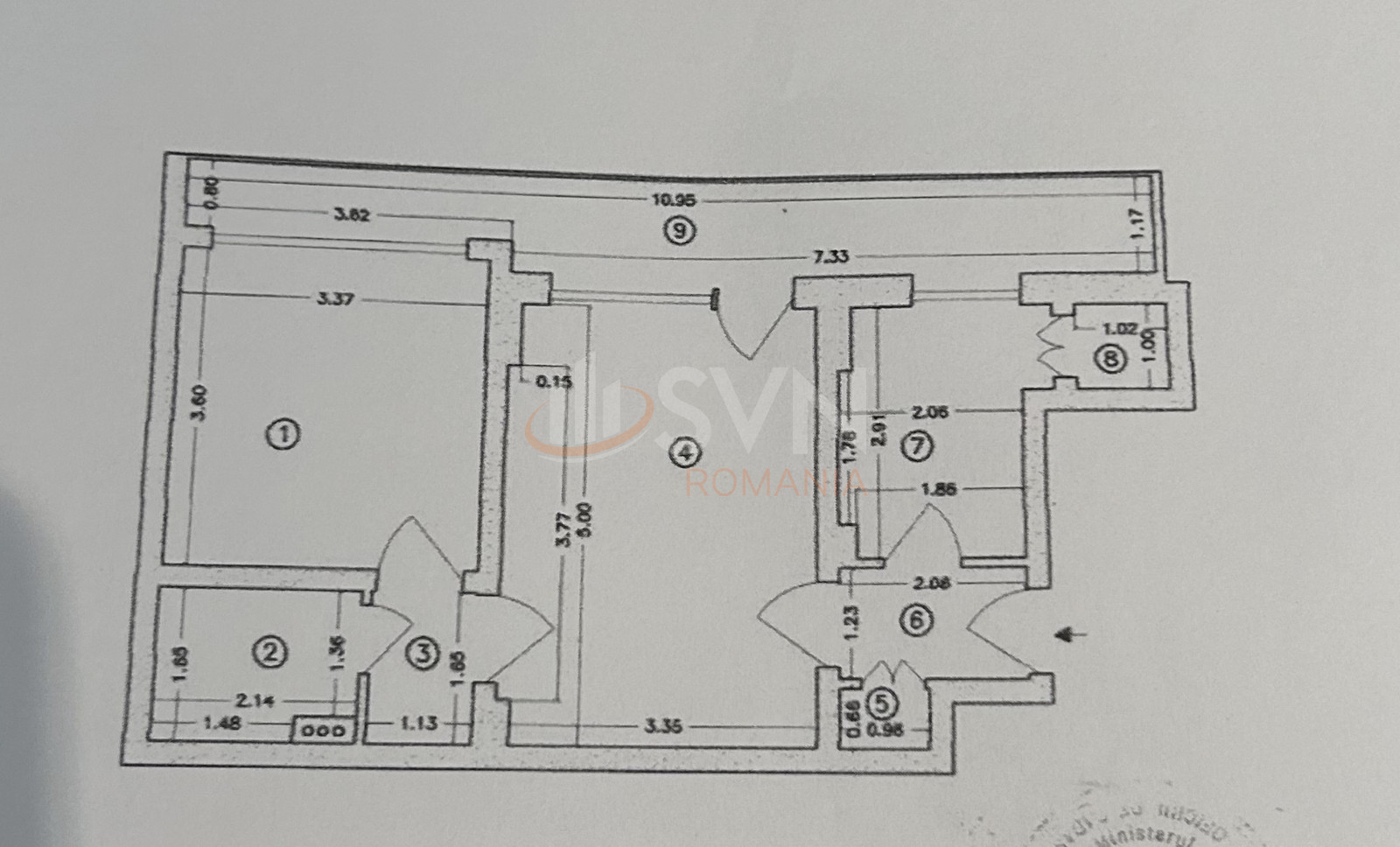 2 camere cu loc parcare exterior inclus Bucuresti/Cantemir