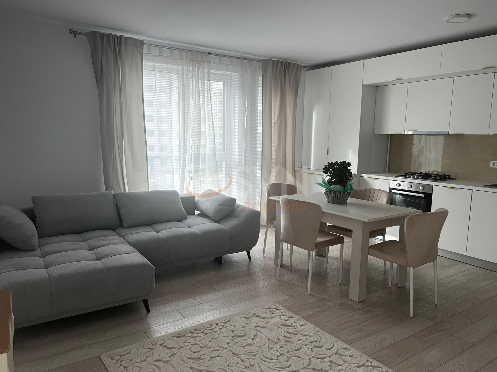 2 camere cu loc parcare exterior inclus Bucuresti/Pipera