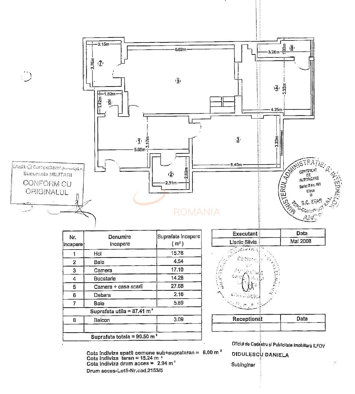 2 camere cu loc parcare exterior inclus Ilfov/Bragadiru