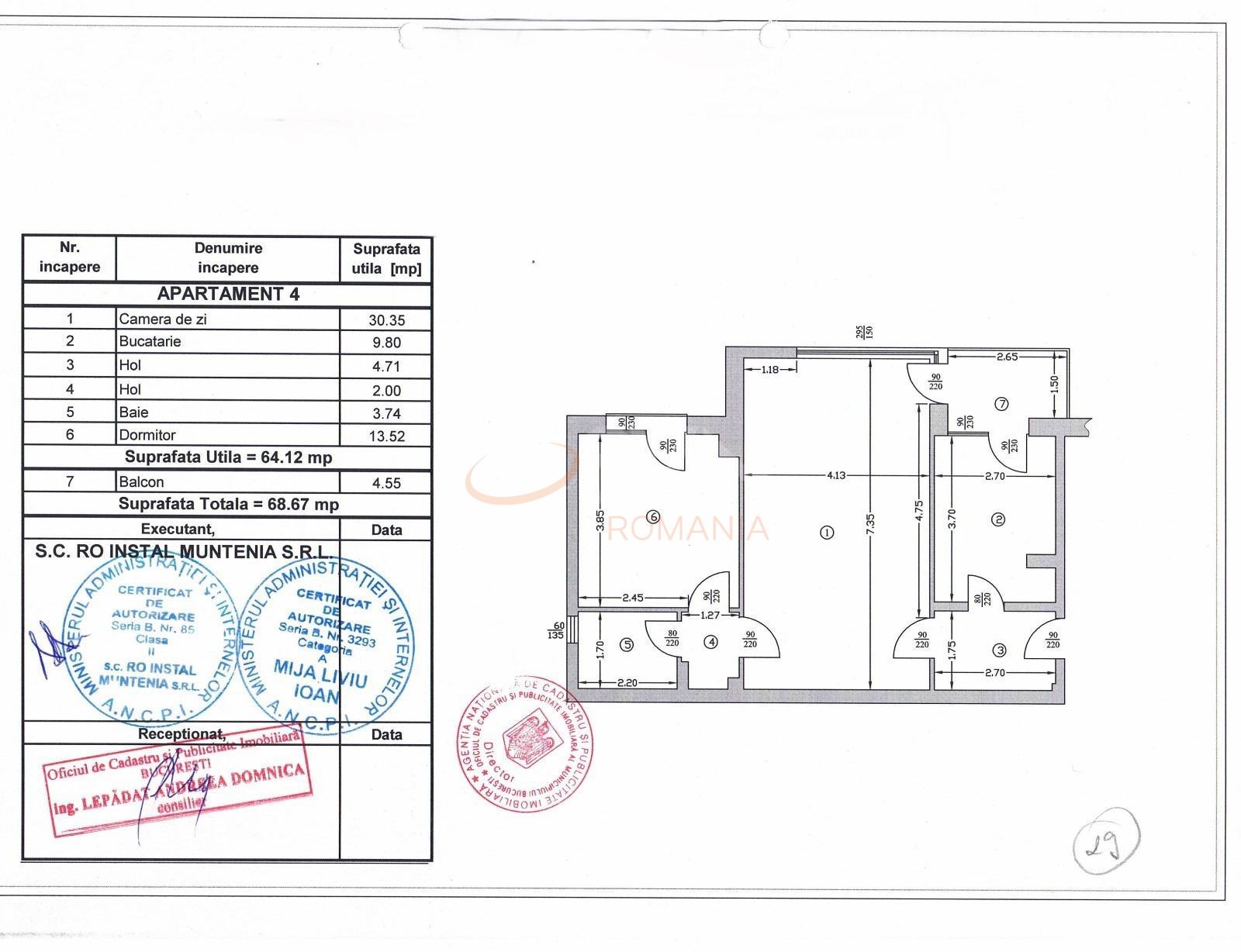2 camere cu loc parcare exterior inclus Bucuresti/Grozavesti