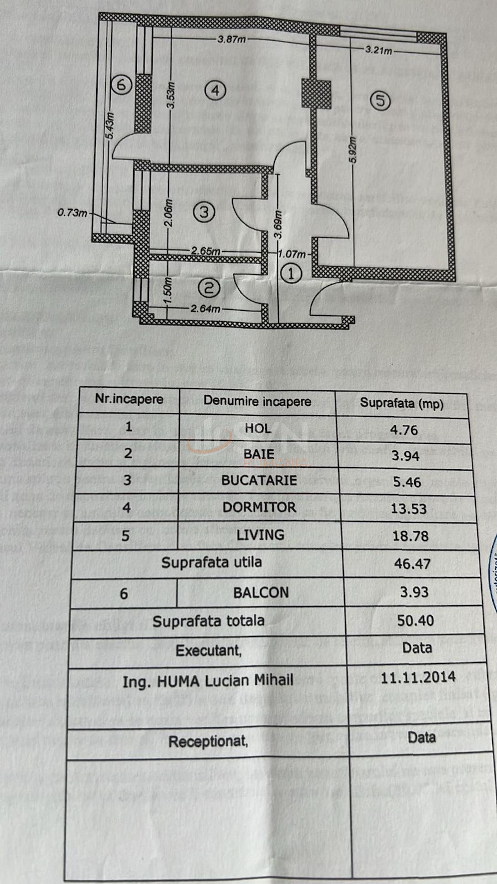2 camere cu loc parcare exterior inclus Bucuresti/Titan