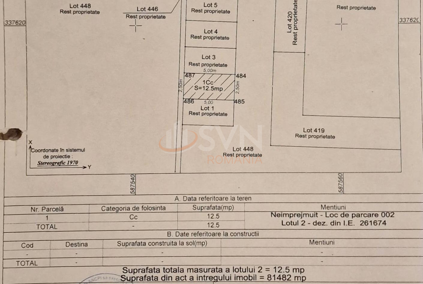 2 camere cu loc parcare exterior inclus Bucuresti/Baneasa