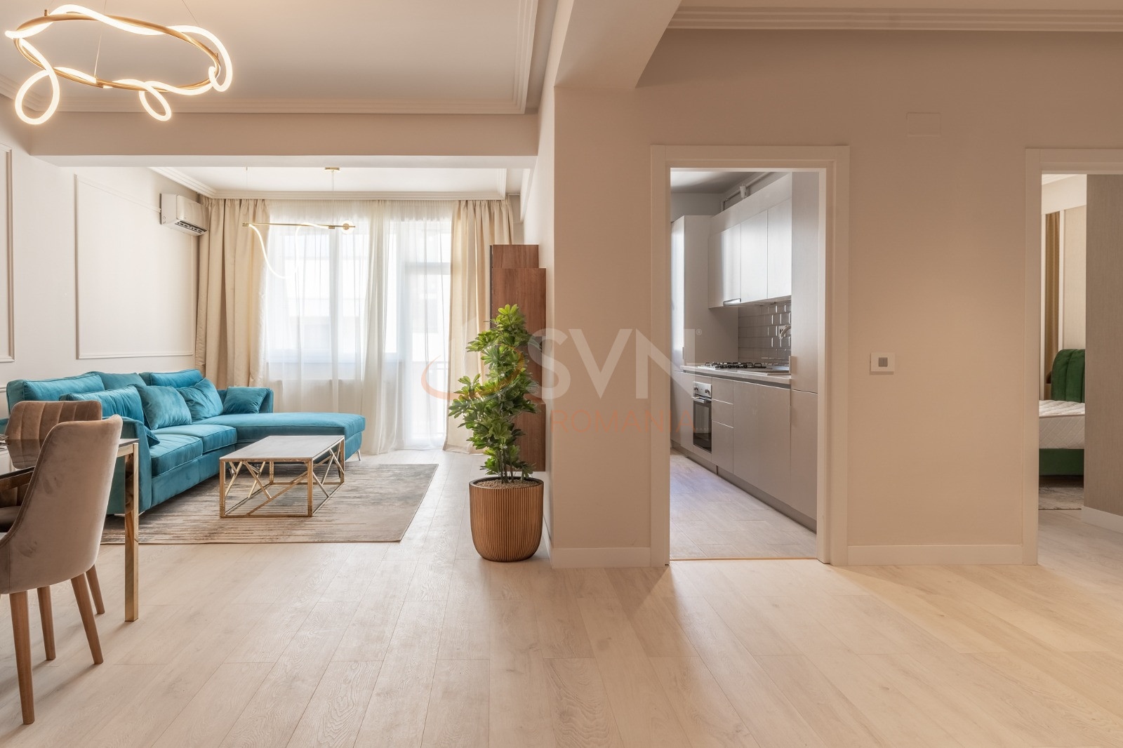 2 camere cu loc parcare exterior inclus Bucuresti/Baneasa