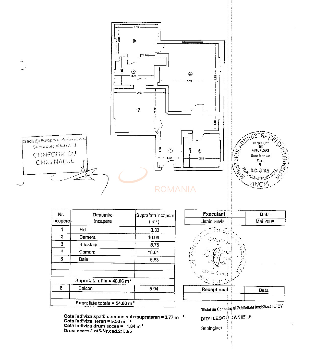 2 camere cu loc parcare exterior inclus Ilfov/Bragadiru
