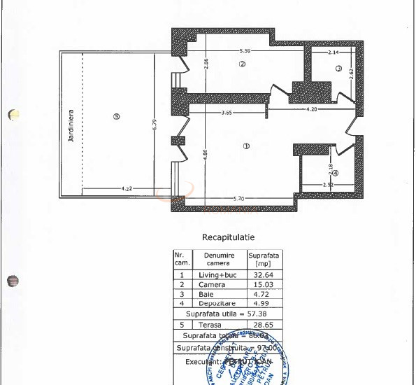 2 camere cu loc parcare subteran inclus Bucuresti/Bucurestii Noi