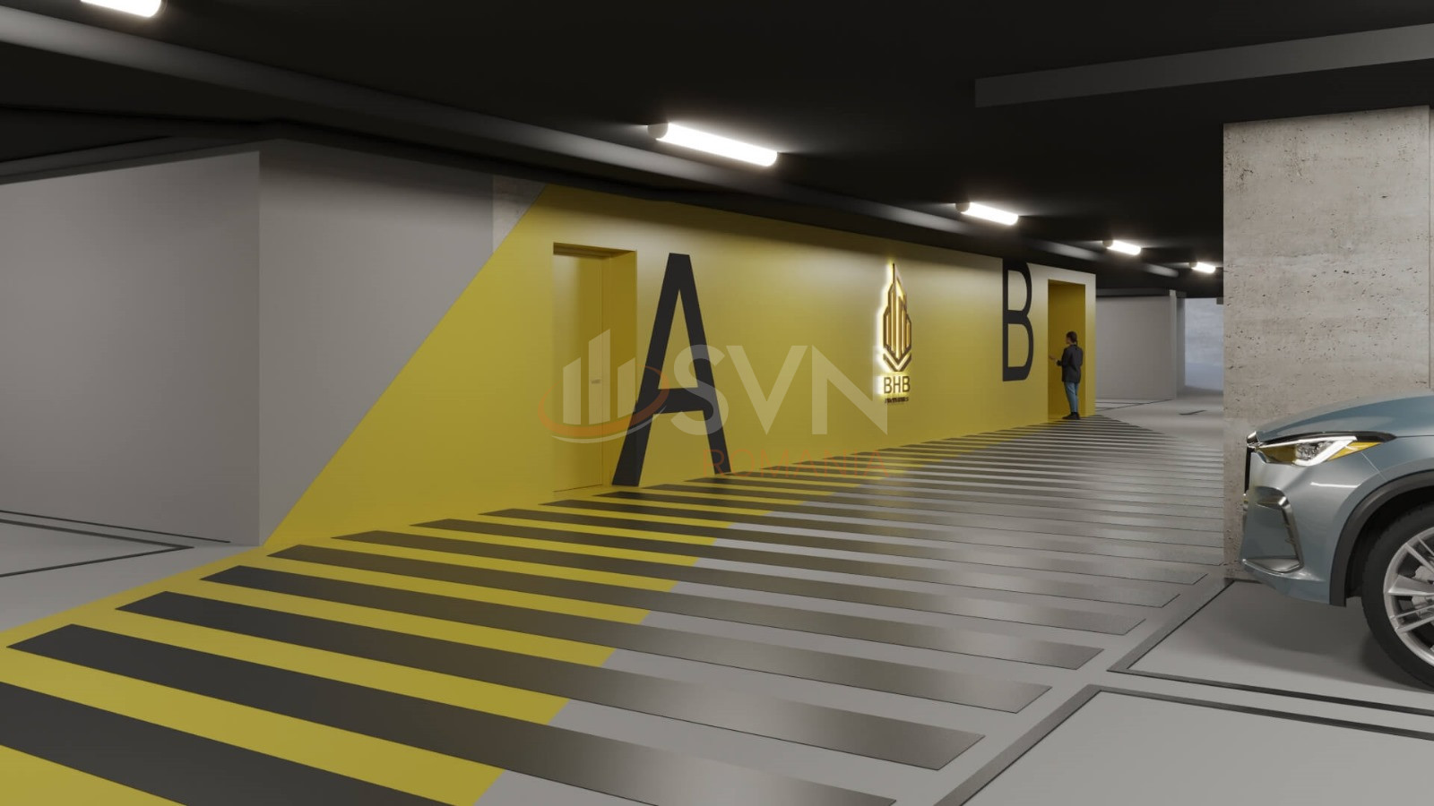 2 camere cu loc parcare subteran inclus Bucuresti/Floreasca