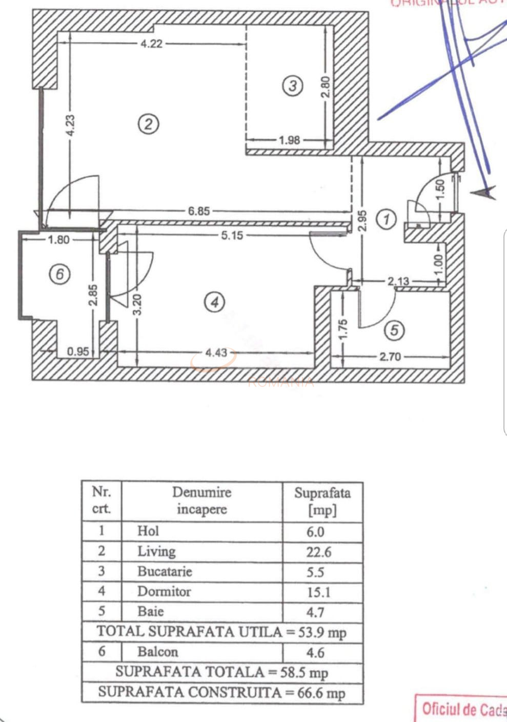 2 camere cu loc parcare subteran inclus Bucuresti/Cotroceni