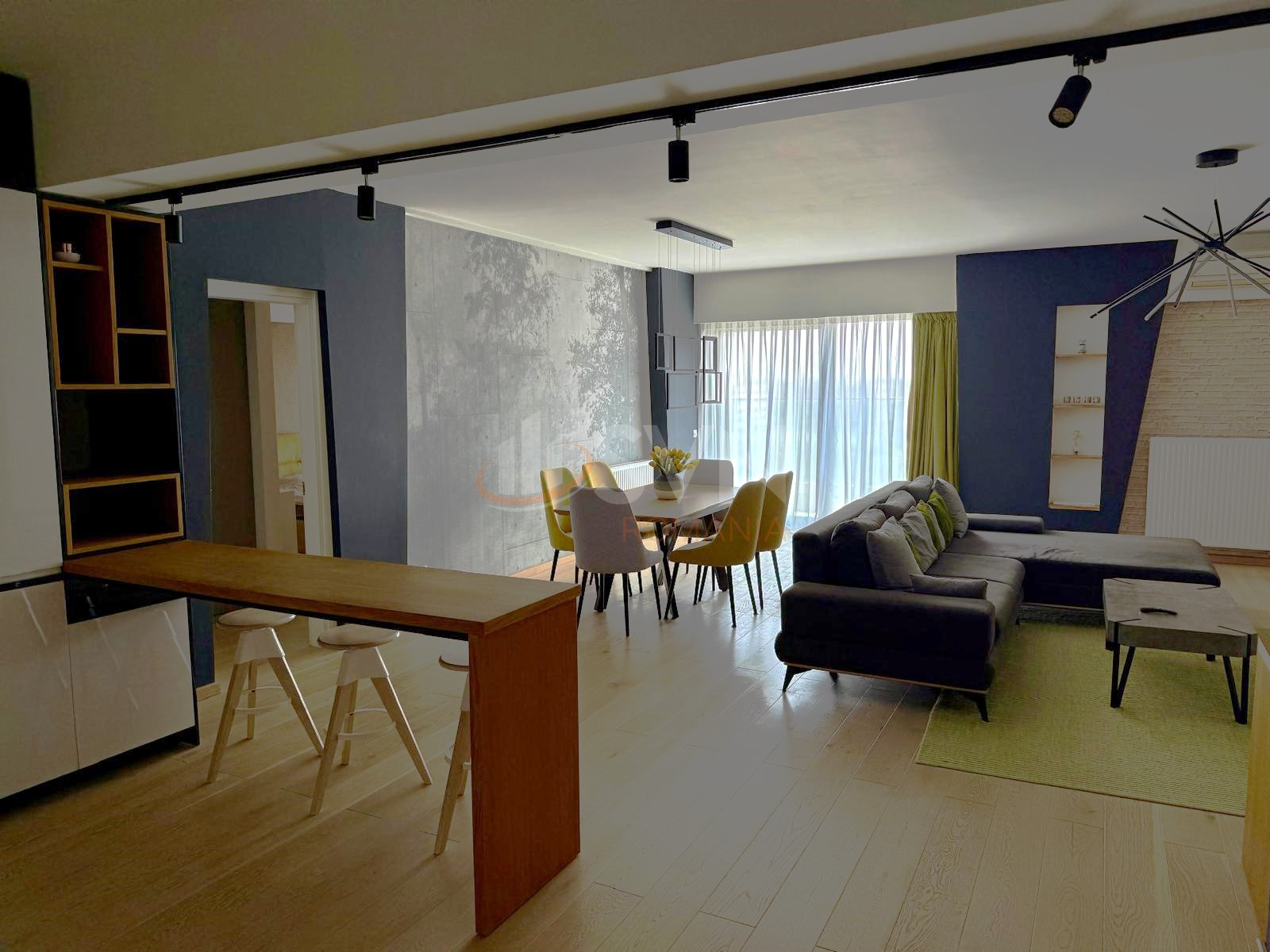 2 camere cu loc parcare subteran inclus Bucuresti/Barbu Vacarescu