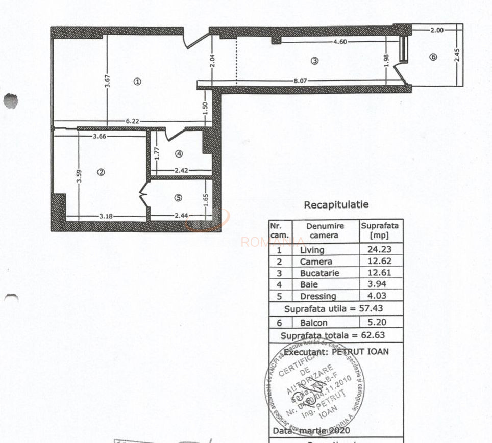 2 camere cu loc parcare subteran inclus Bucuresti/Titulescu