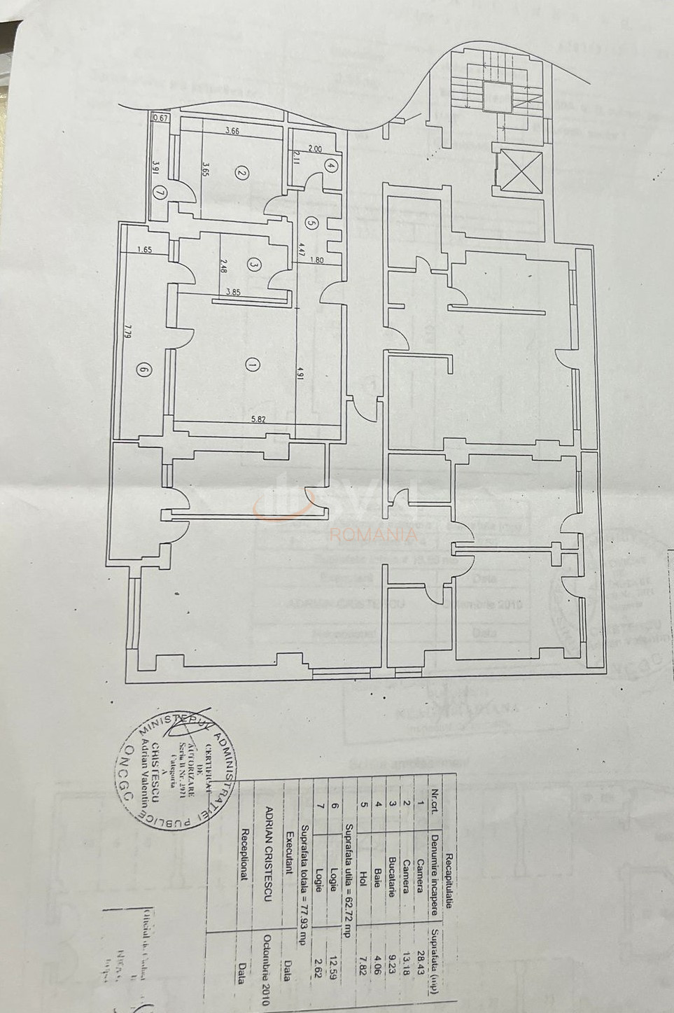 2 camere cu loc parcare subteran inclus Bucuresti/Bucurestii Noi