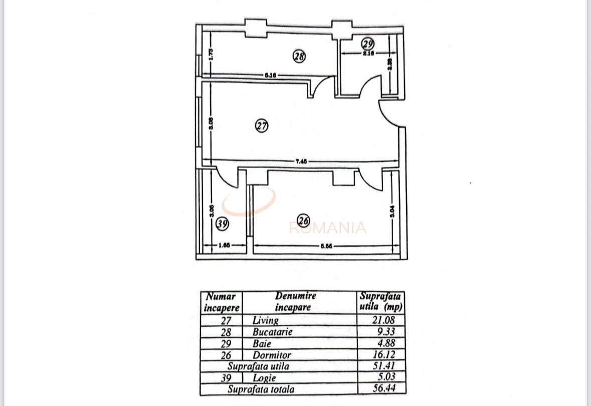 2 camere cu loc parcare subteran inclus Bucuresti/Dristor