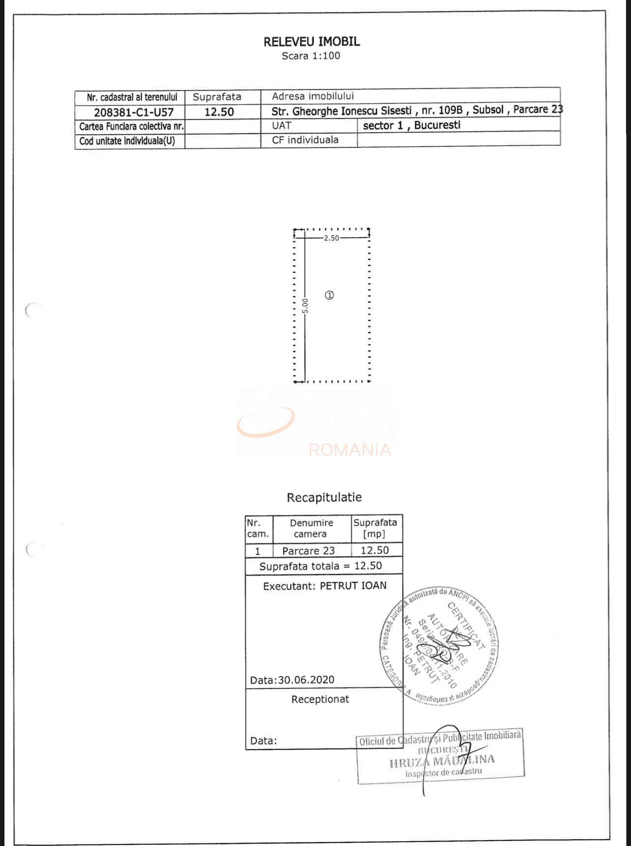 2 camere cu loc parcare subteran inclus Bucuresti/Baneasa