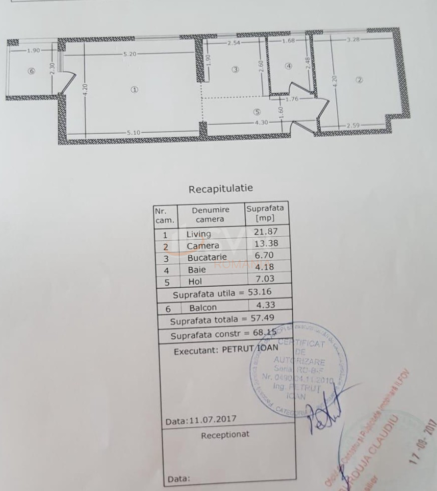 2 camere cu loc parcare subteran inclus Bucuresti/Pipera