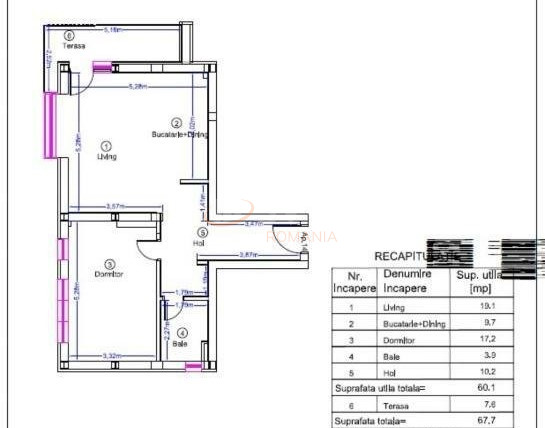 2 camere cu loc parcare subteran inclus Ilfov/Voluntari