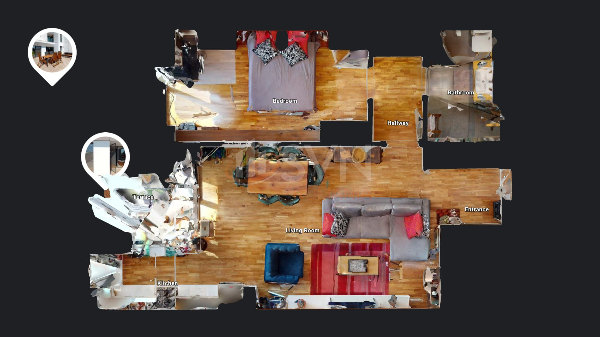 2 camere cu loc parcare subteran inclus Bucuresti/Barbu Vacarescu