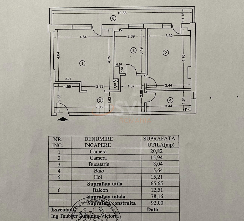 2 camere cu loc parcare subteran inclus Bucuresti/Sisesti