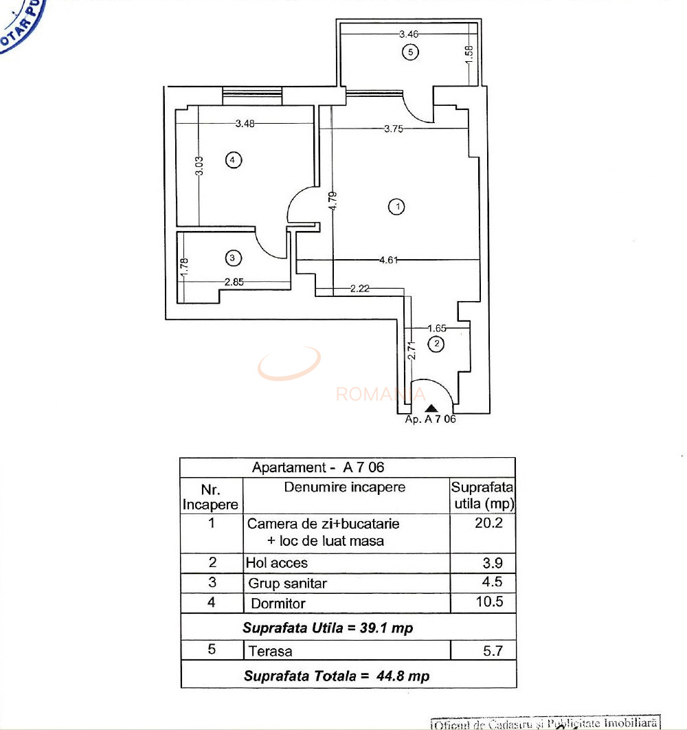 2 camere cu loc parcare subteran inclus Bucuresti/Stefan Cel Mare