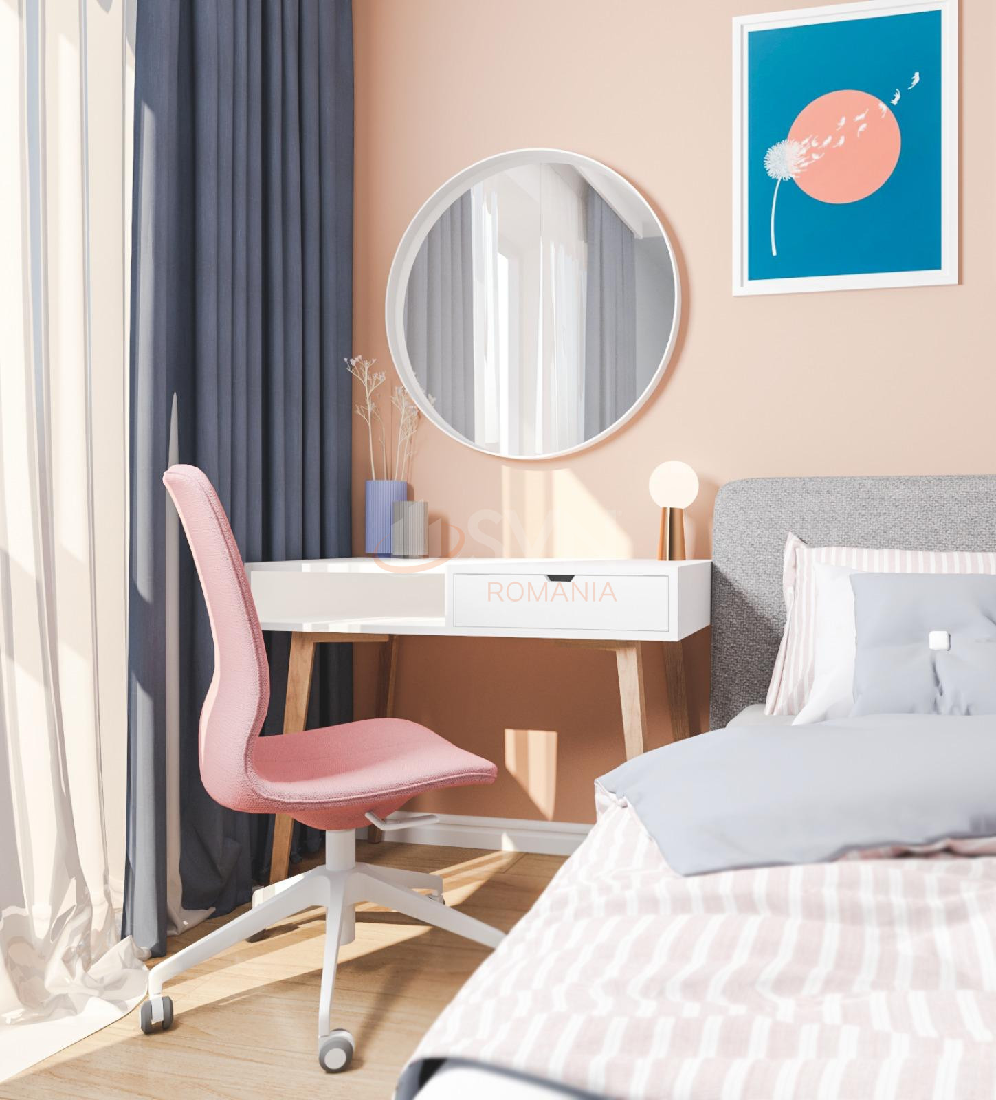 2 camere cu loc parcare subteran inclus Bucuresti/Timpuri Noi