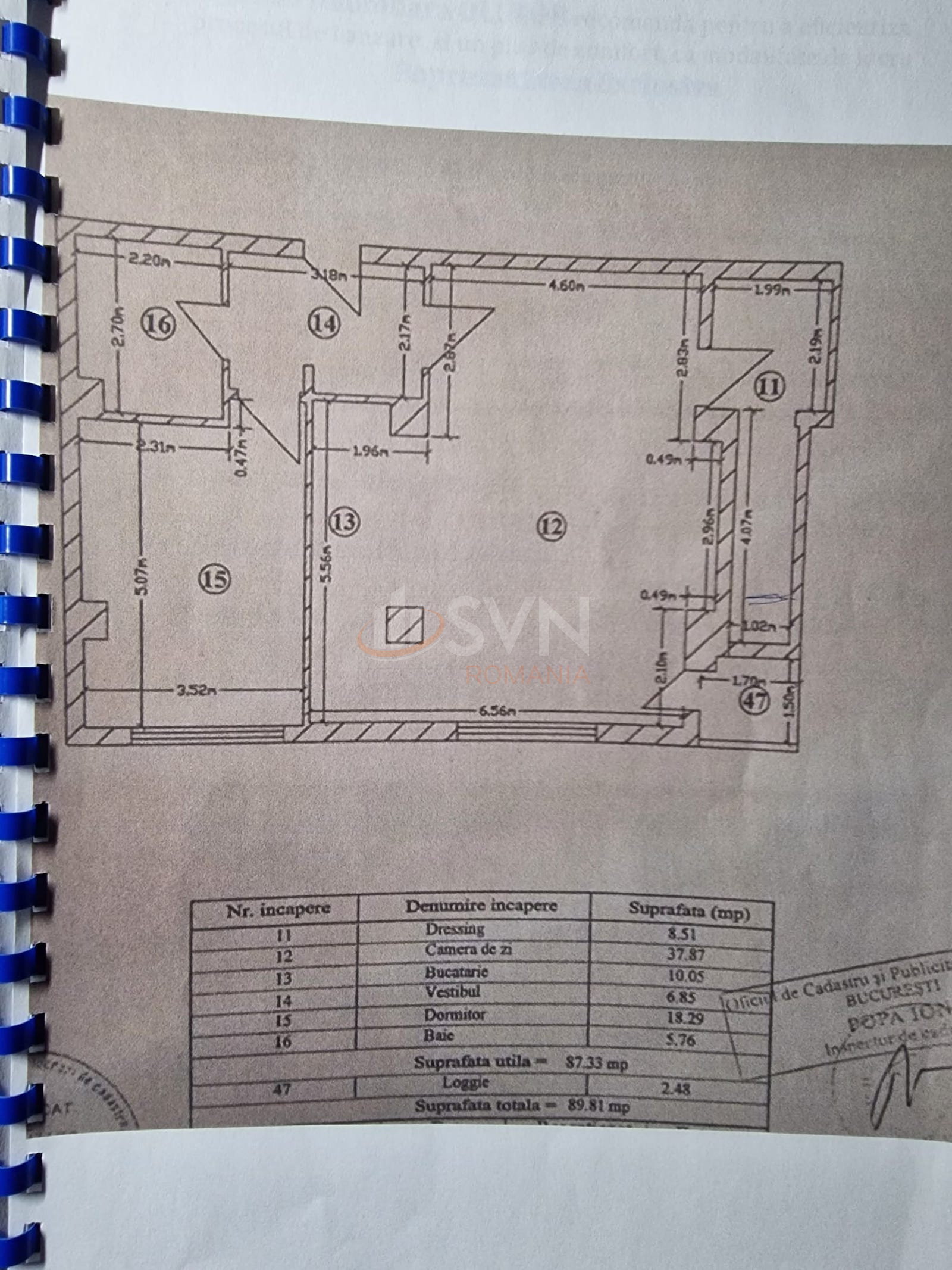 2 camere cu loc parcare subteran inclus Bucuresti/Nordului