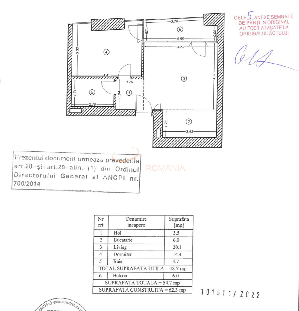 2 camere cu loc parcare subteran inclus Bucuresti/Floreasca