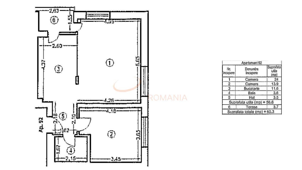 2 camere cu loc parcare subteran inclus Bucuresti/Pipera