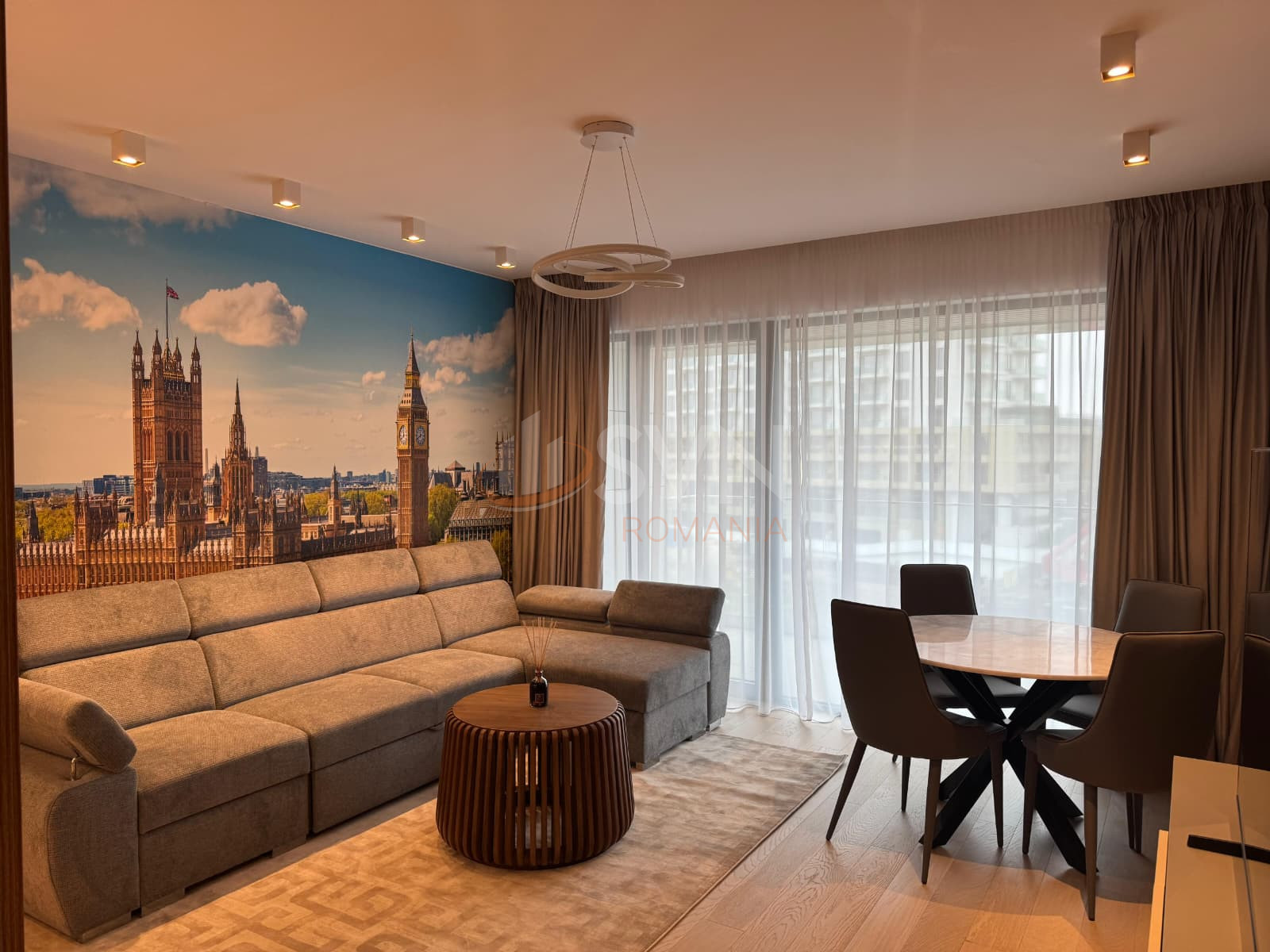 2 camere cu loc parcare subteran inclus Bucuresti/Barbu Vacarescu