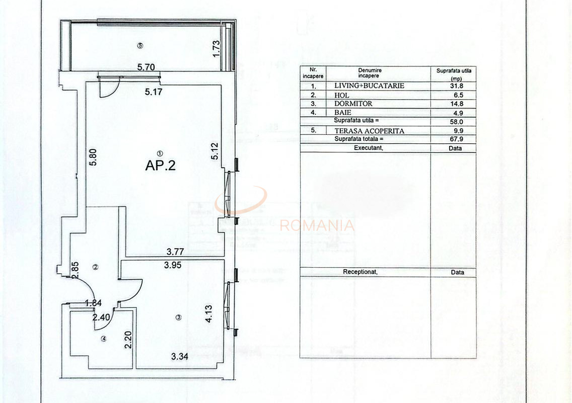 2 camere cu loc parcare subteran inclus Bucuresti/Pipera