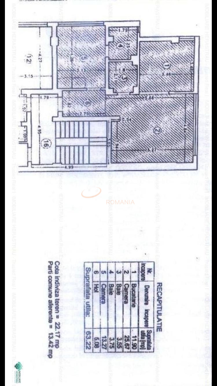 2 camere cu loc parcare subteran inclus Bucuresti/Herastrau