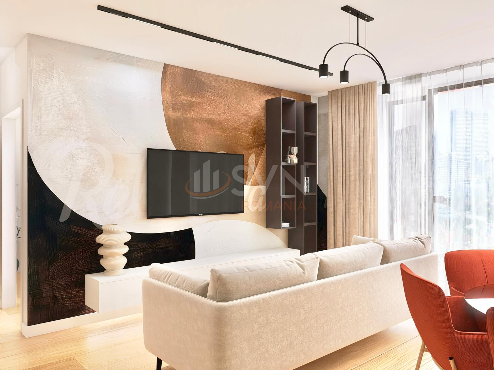 2 camere cu loc parcare subteran inclus Bucuresti/Herastrau