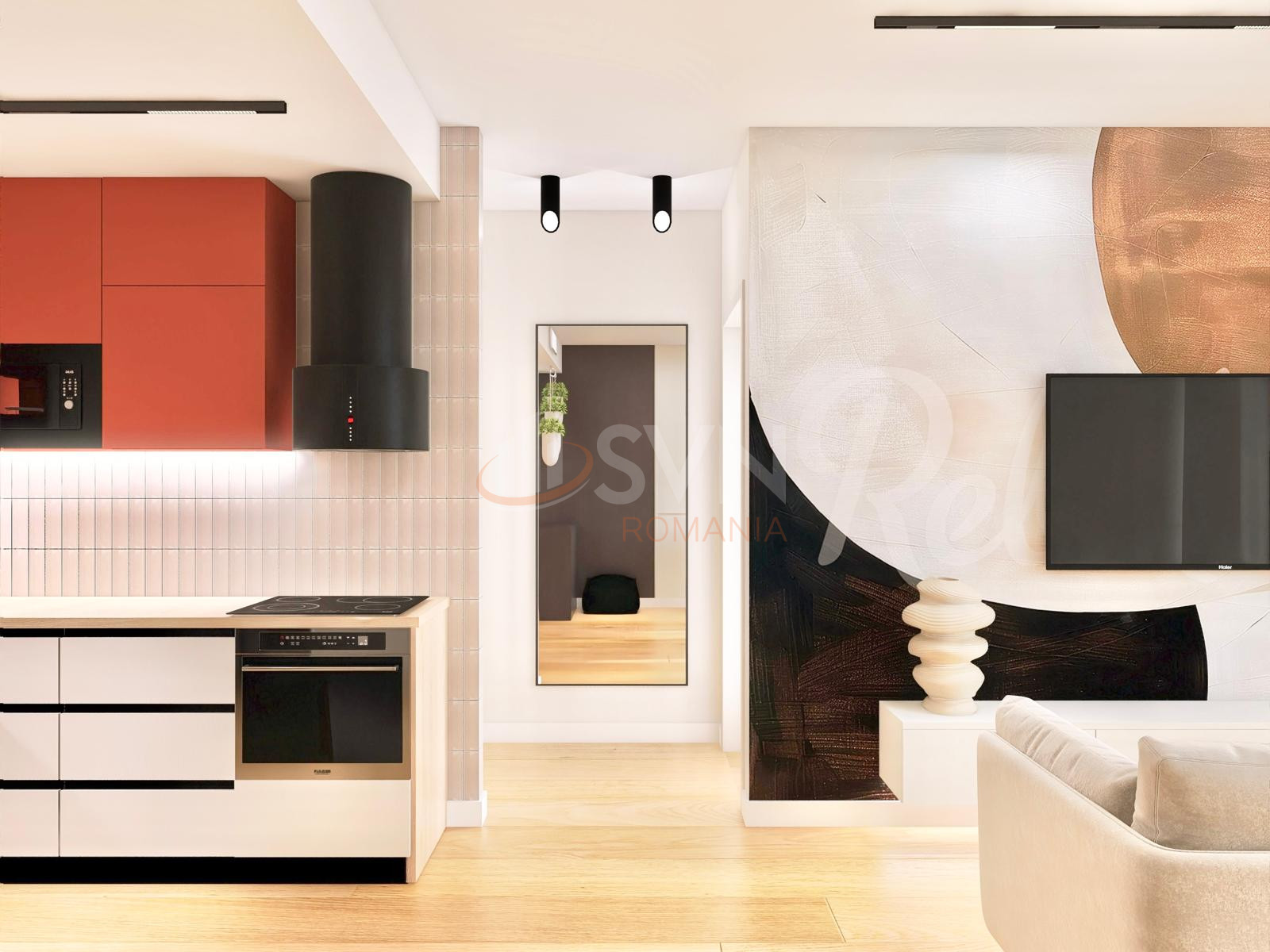 2 camere cu loc parcare subteran inclus Bucuresti/Herastrau