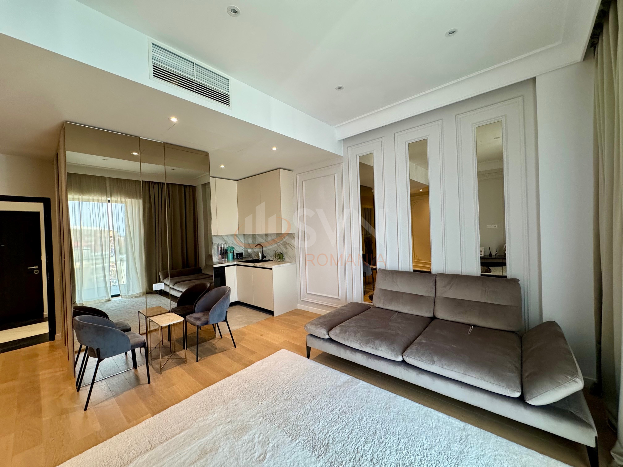 2 camere cu loc parcare subteran inclus Bucuresti/Barbu Vacarescu