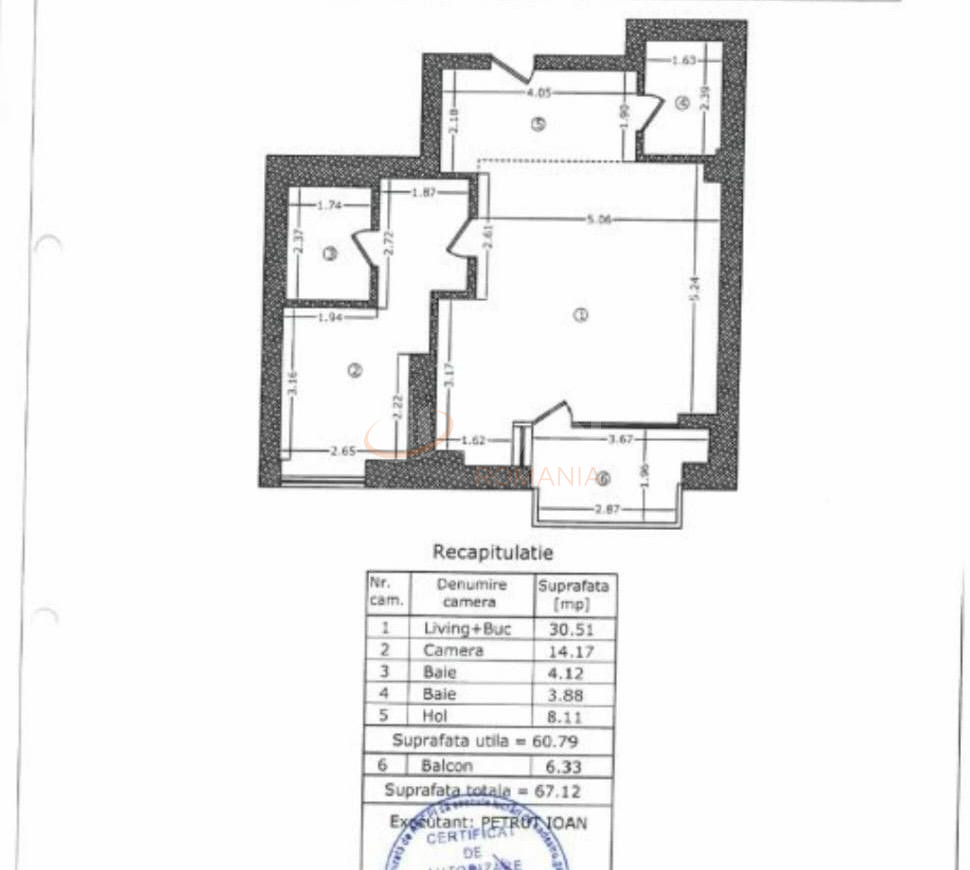 2 camere cu loc parcare subteran inclus Bucuresti/Aviatiei