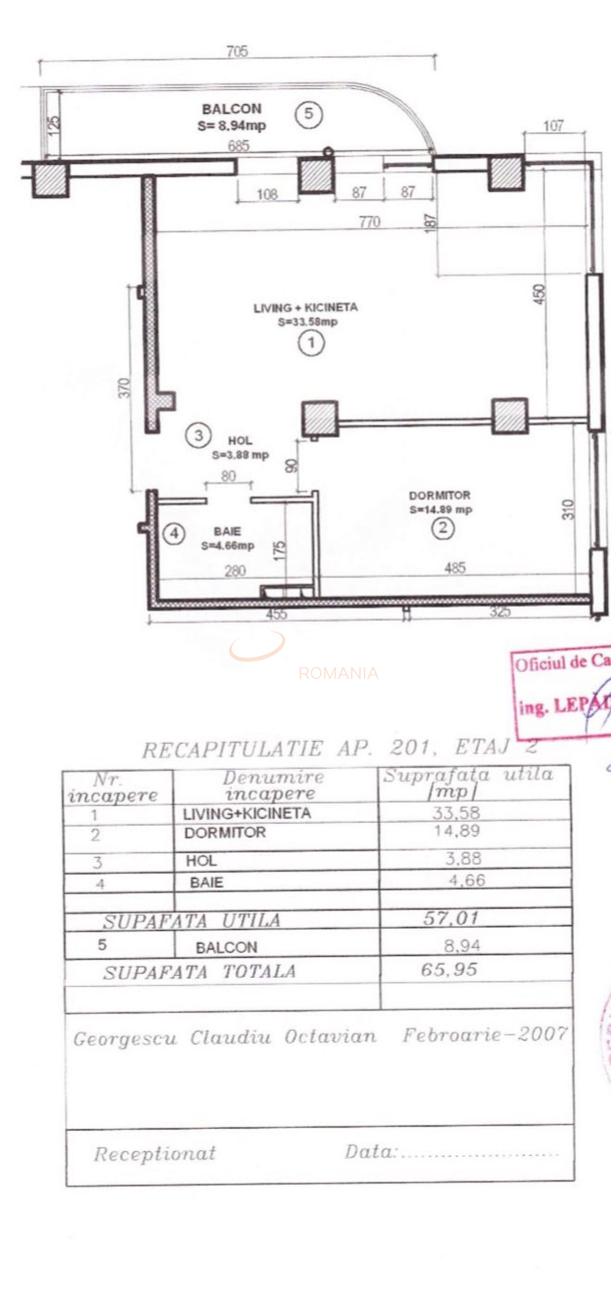 2 camere cu loc parcare subteran inclus Bucuresti/Sisesti