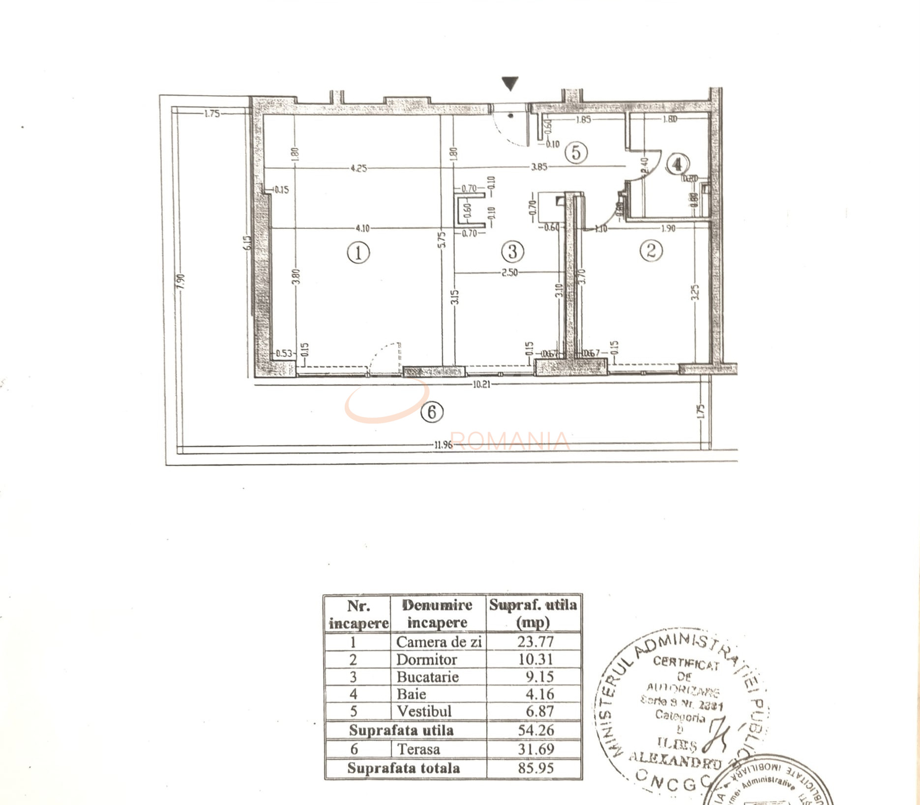 2 camere cu loc parcare subteran inclus Bucuresti/Colentina