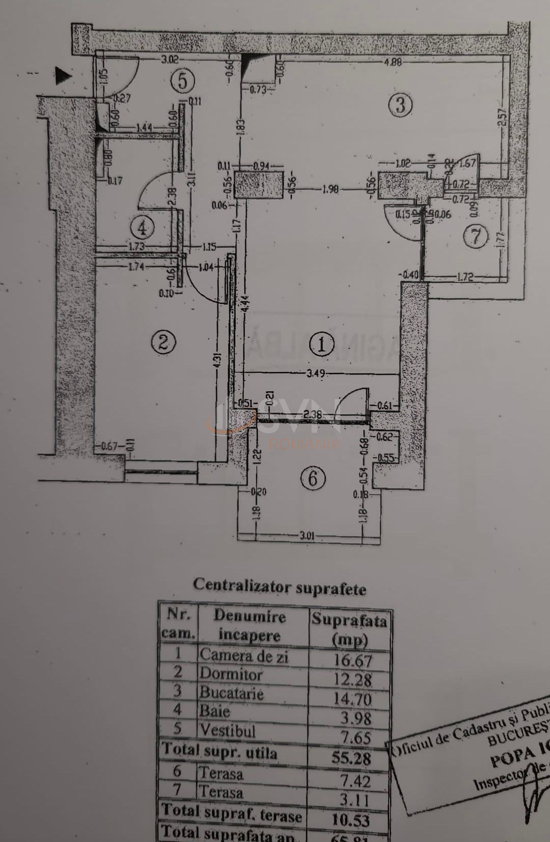 2 camere cu loc parcare subteran inclus Bucuresti/Bucur Obor